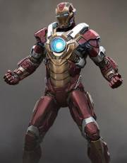 3D Mode_Iron Man v2(钢铁侠模型)