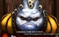 怪物角色构思过程(ZillionArtsWorkshop - Character Ideation)