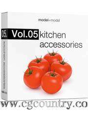 厨房饰品模型（Vol.05 Kitchen accessories）